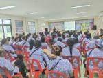 ต้อนรับการมาศึกษาดูงานของผู้สูงอายุตำบลอิปัน อ.พระแสง จ.สุรา
