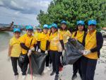 พนักงานองค์การบริหารส่วนตำบลบางด้วน เข้าร่วมกิจกรรมจิตอาสาพั